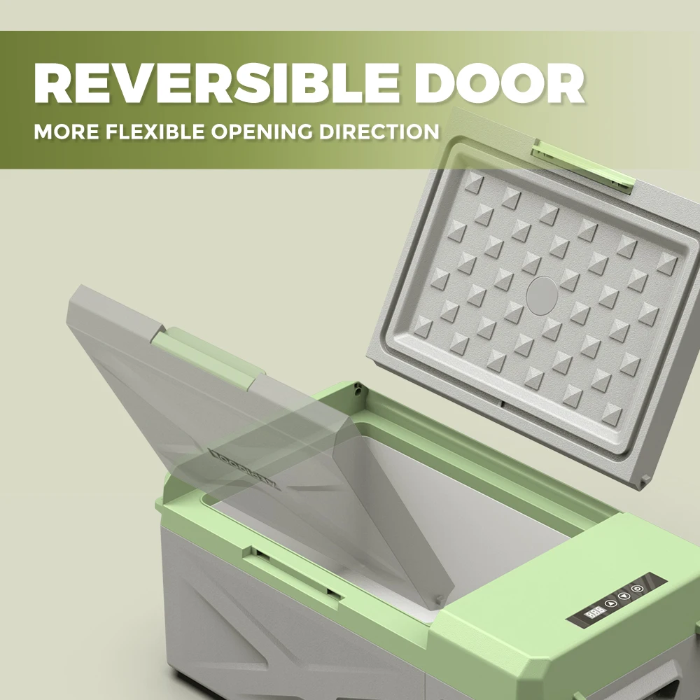 Alpicool X15 Electric Cooler 20L Mini Portable Electric Fridge Modern Design Freezer Bus and Caro Models