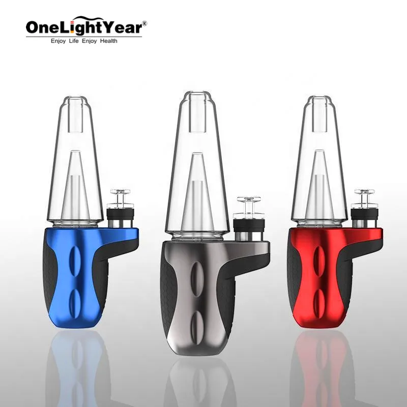 
100% original wholesale Portable Dabcool W2 vape kit 1500Mah Wax Vaporizer Pen from one light year 