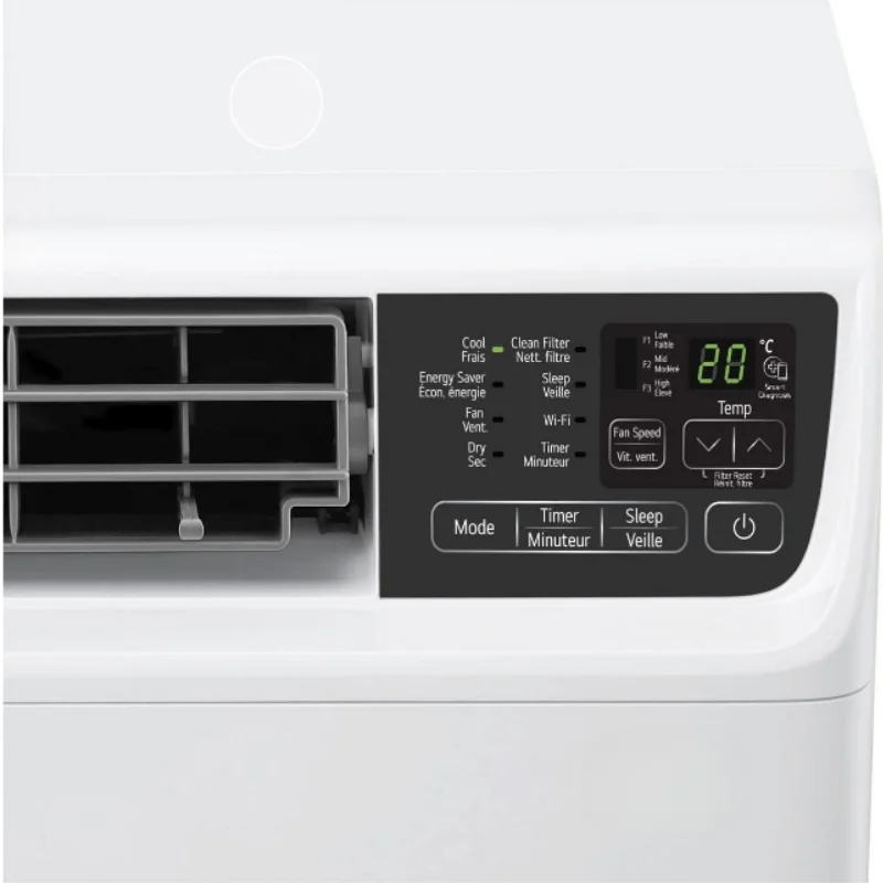 HOT DEAL 14000 BTU Air Conditioners Dual Inverter Energy Saving Remote Control WiFi Enabled App Ultra-Quiet