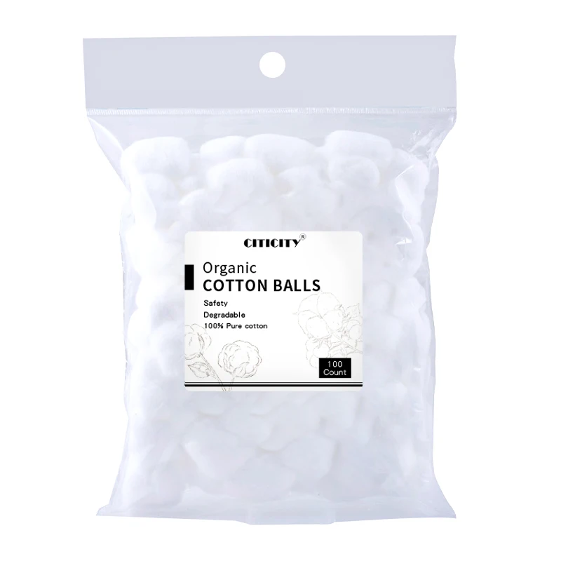 Высокое качество абсорбент изготовленные на заказ Цветной хлопковый ватный тампон цветной