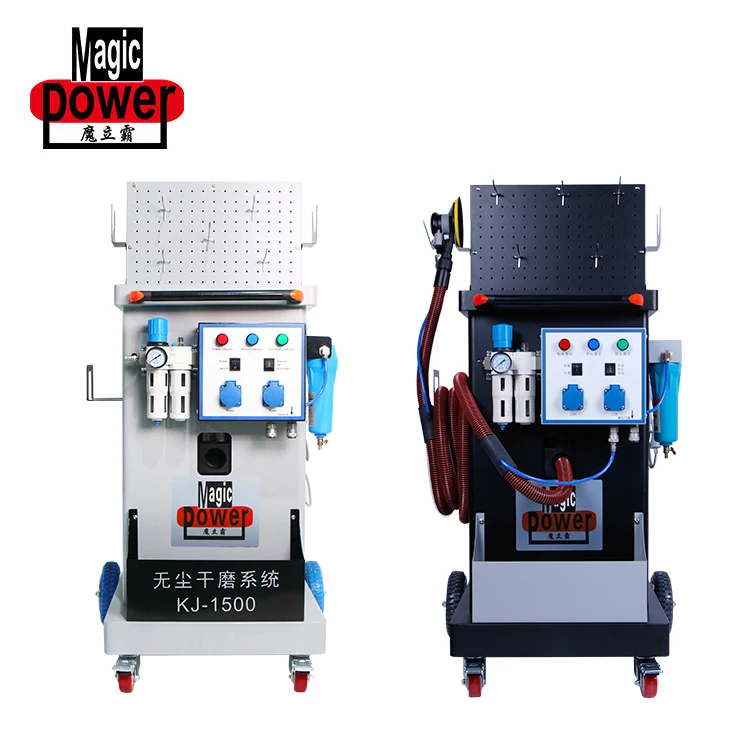 Powerful Dust free auto body sanding collector come with orbit sander vacuum hose and air sander pad