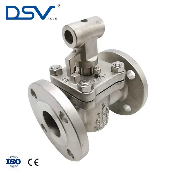 DSV Accept Custom CF8 CF8M CF3M 304LStainless Steel Rising Plug Valve