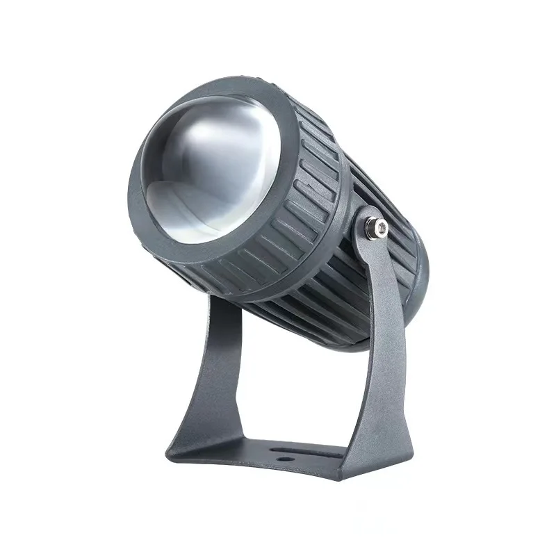 Led a Beam of Light Super Bright Spotlights on the Exterior Walls of the Hotel Outdoor Rainproof Floodlights
