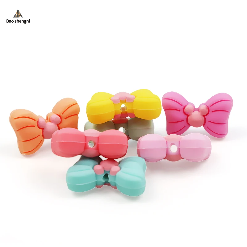 Wholesales Radish Baby Silicone Beads BPA Free Soft Sensory Baby Teether Mixed And Match Beads