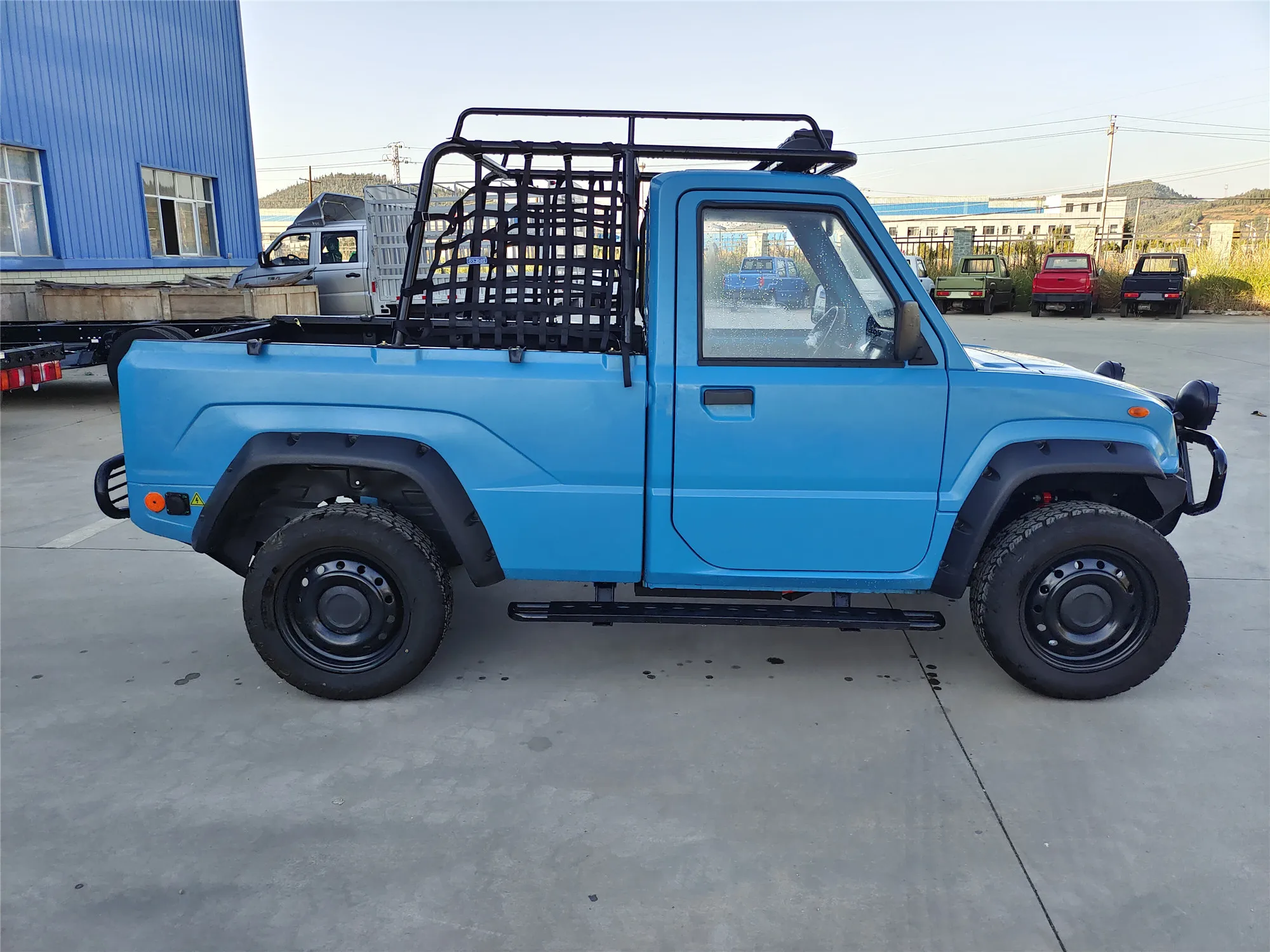 Factory cheap electric truck pickup  Direct Supply  cargo cars Hot Selling 2023 Version 4 Seat trucks electric UTV 4x4