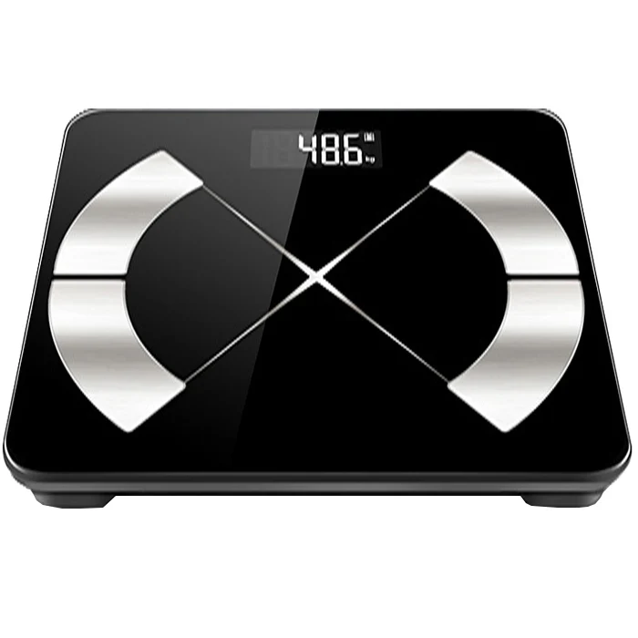 J&R Human Body Weight Measuring Tempered Glass Digital Smart 180kg Wireless Weighing Scale Electronic