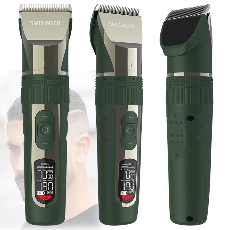 Professional Cordless Electric Cutter Clippers Hot Selling Professional Multifunctional Men Hair Trimmers
