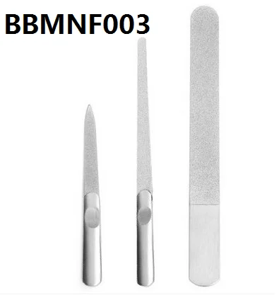 Rubber gold steel sand particle smoothly nail edge polish files in PVC bag wear-resisting manicure pedicure nail shaping file