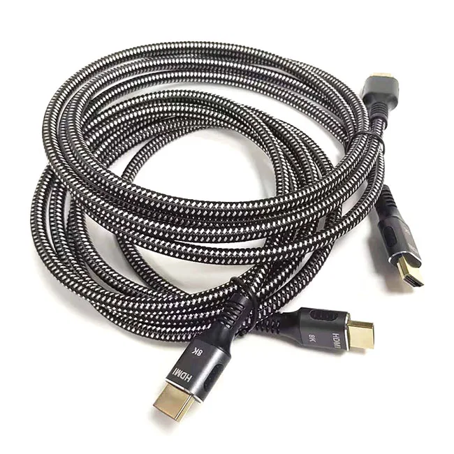 4K 8K UHD Gold Plated HDMI Cable PC Computer Monitor Extension HDMI to HDMI Converter Cable