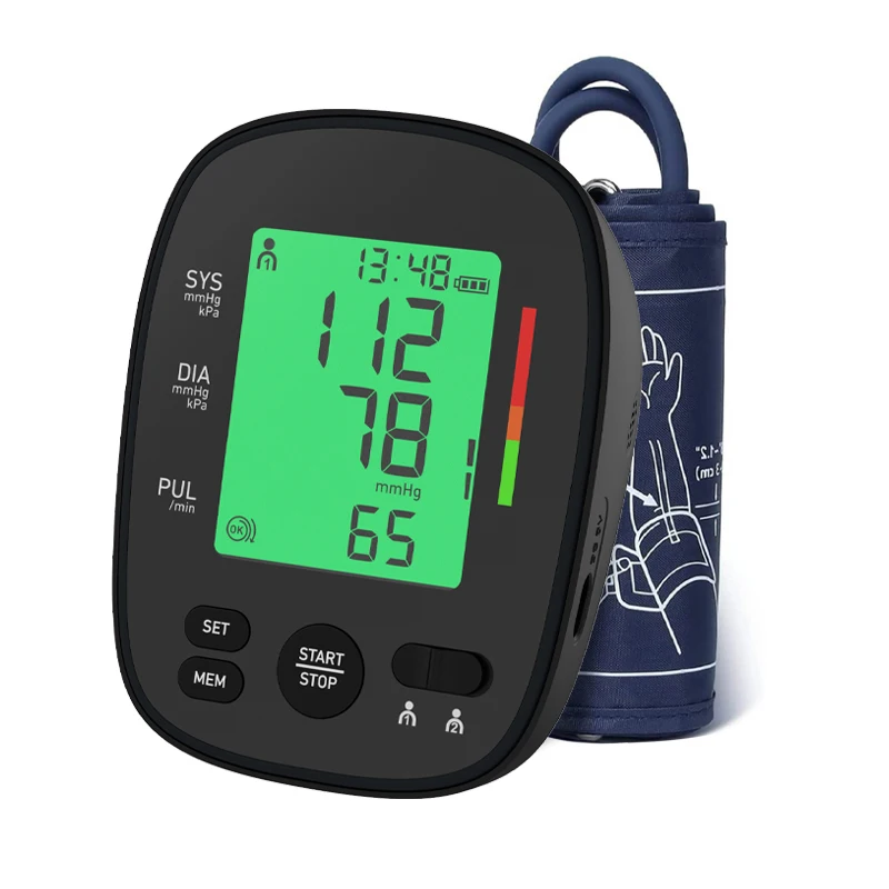 50% Discount Home Care Bp Apparatus Machine Electronic Medical Automatic Arm Blood Pressure Monitor