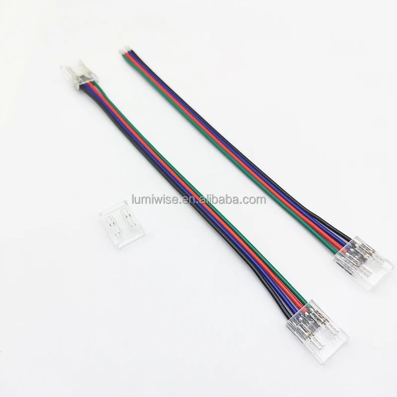 New fast Connector 5mm 8mm 10mm  for IP20 non-waterproof PCB RGB COB smd LED strip light