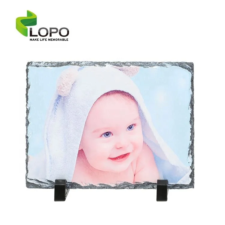 Sublimation Blank Square Heat Transfer Stone Photo Slate15*20cm