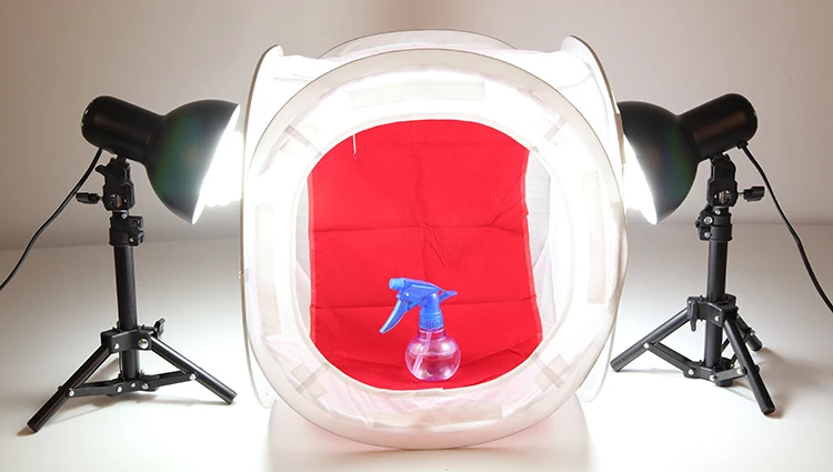 Good quality sell well photography studio led soft box tent with 22w daylight lamps product