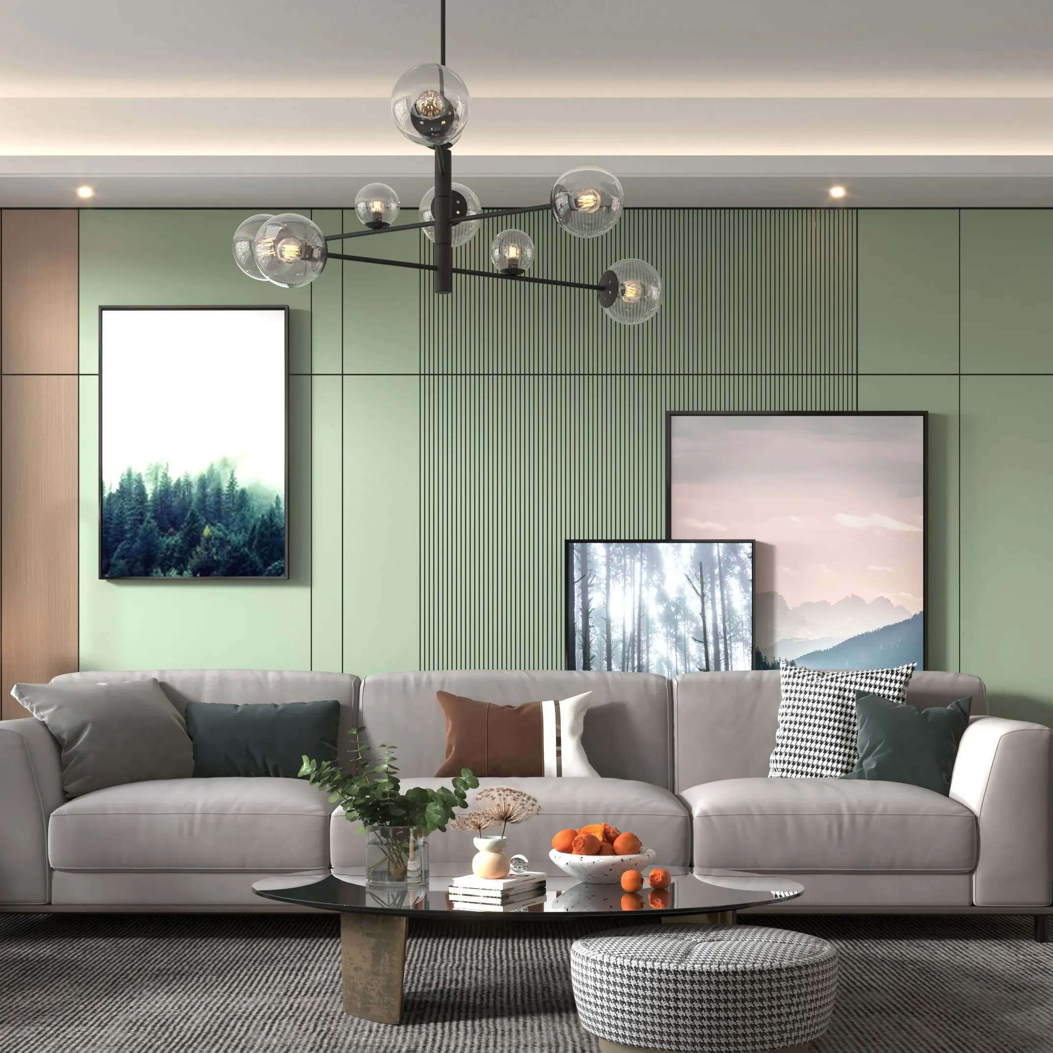 Soundproof Rotproof Luxury Wall Panel Decorative Wallboard Panels Ceiling Board For Public Places Corridor