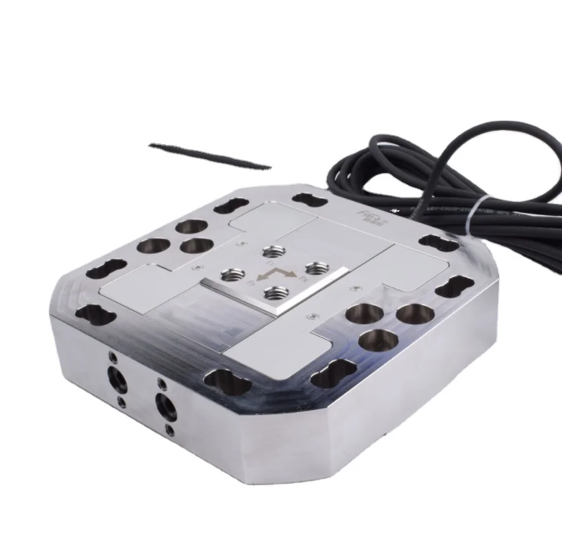 Stainless steel 5T triaxial force sensor 50kN 3-axis load cell force transducer for automotive