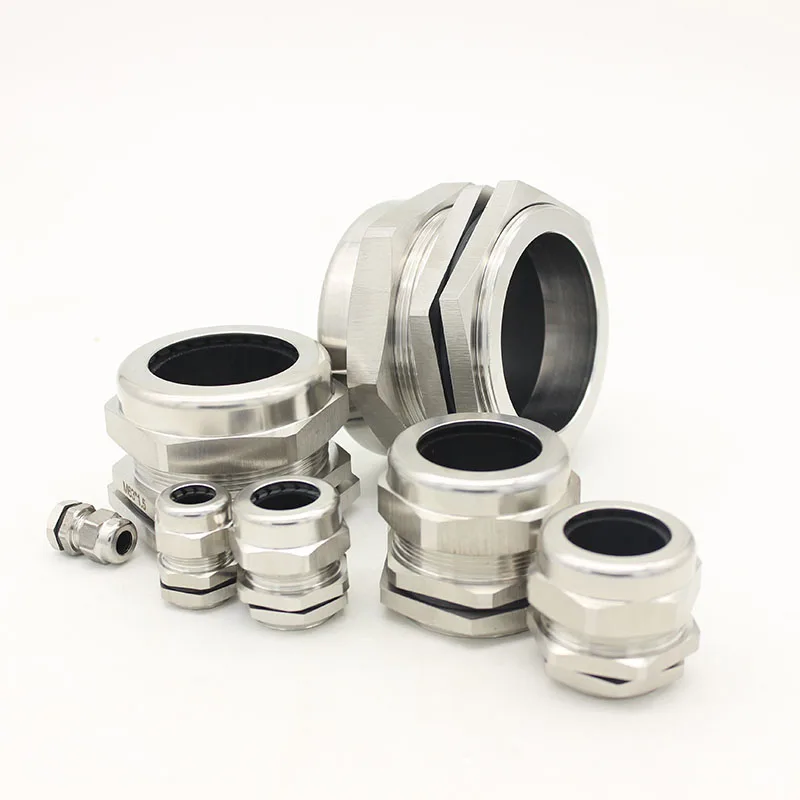 G1/2 Waterproof IP68 Brass Cable Gland Price Metric Metal Cable Connector for 5- 10mm Cables Manufacturer ROHS CE  Wire Joint