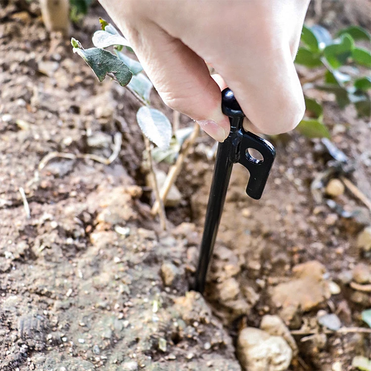 Heavy Duty 8-Inch camping outdoor accessory Stakes tent pegs Forged Steel Unbreakable metal pegs