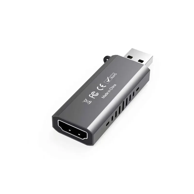 Doonjiey  high speed 4k 60hz hdmi to usb 2.0 video capture card for game record live streaming broadcast capture card