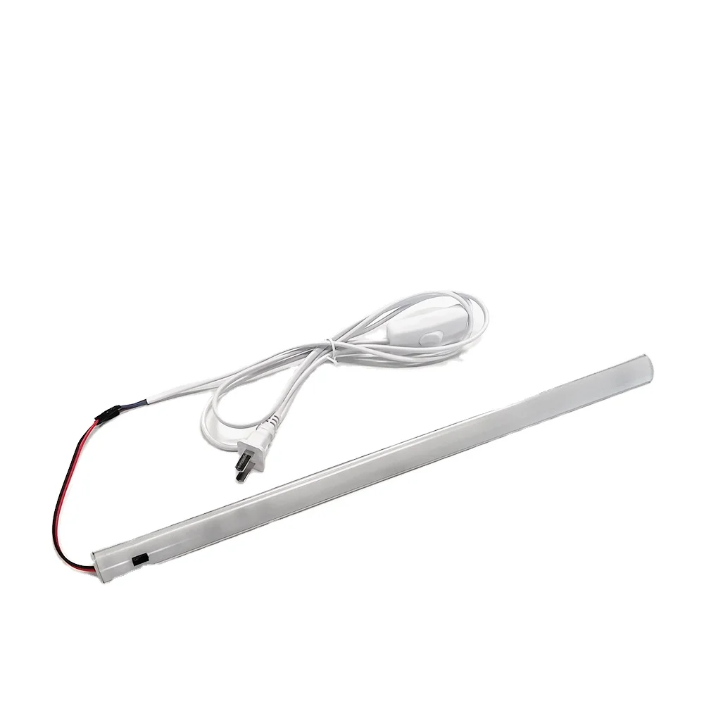 110V 220V Power Direct Supply Motion Sensor Linear  2835 LED Hard Strip Light bar