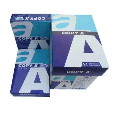 70GSM 75GSM 80GSM твердая A4 копировальная бумага для печати с двойным белым принтером белая офисная печатная двусторонняя