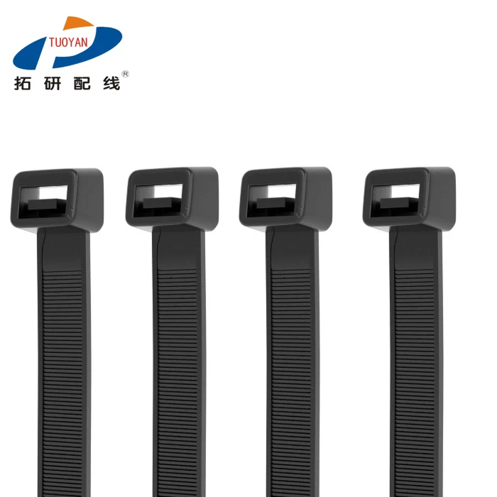 TUOYAN nylon cable tie nylon 100 pcs 3.6x250b PA6 PA66 nylon cable ties cable ties