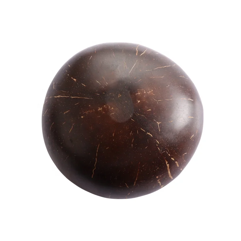 
Eco-friendly empty huge hand painted coconut shell bowl for candles 