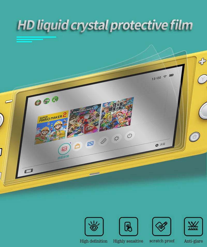 iplay Carrying case 10 in 1 Game Accessories Kit for Nintendo Switch LIte