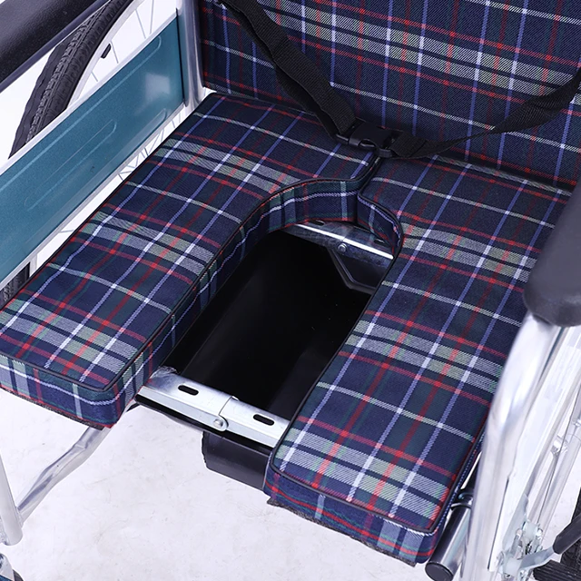 Big stock  stairs footrest portable manual wheelchair with good price