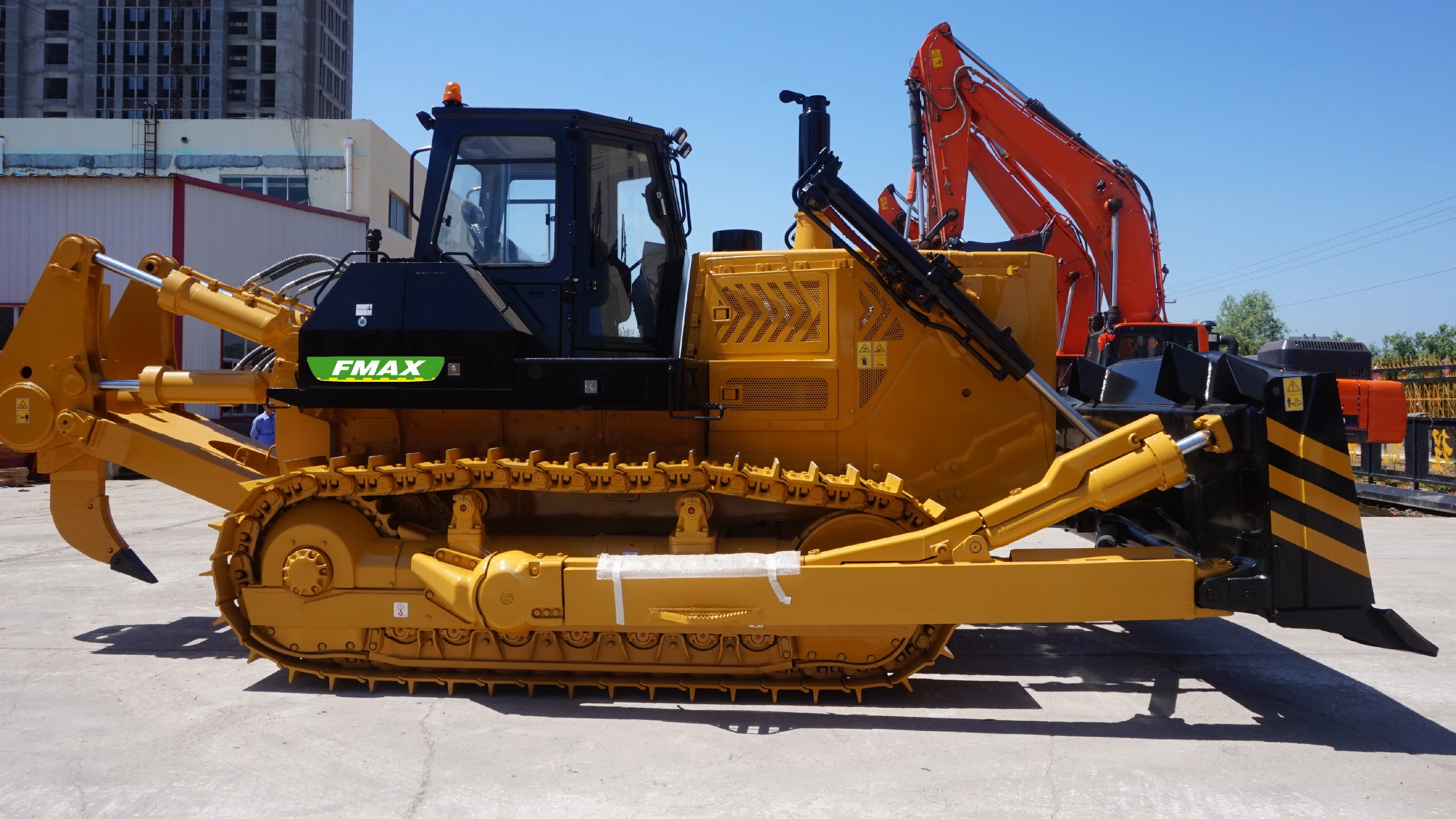 Crawler Bulldozer Cylinder Training Long Engine Pump FMAX D155PC-9 Crawler Bulldozer