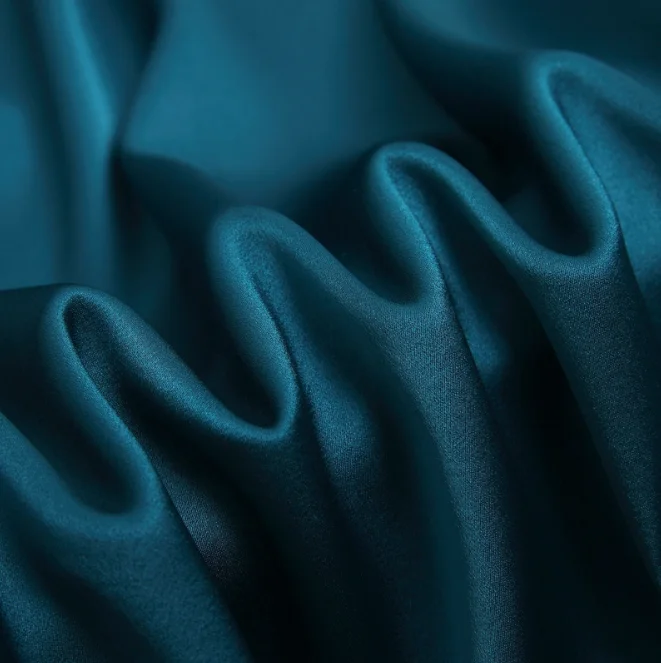
Chinese suppliers organic natural crepe satin 16 19 22 momme mulberrry raw silk fabric 100% pure for sleep wear 