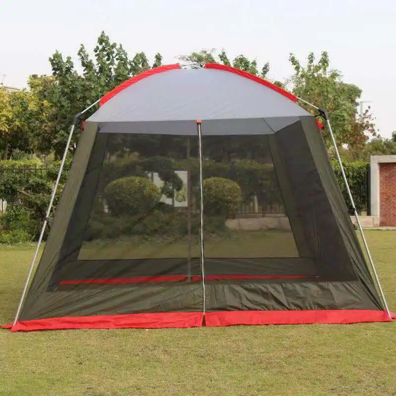 
300cm*300cm*H210cm camping screen one bedroom traveling hiking park beach awning tent for sale 