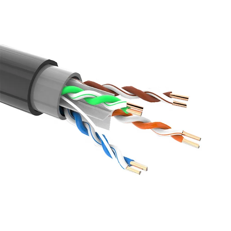 JIANYE UTP FTP Cat6 Cat 6 Outdoor Cable UTP Cat6a Network Cat6e Cable