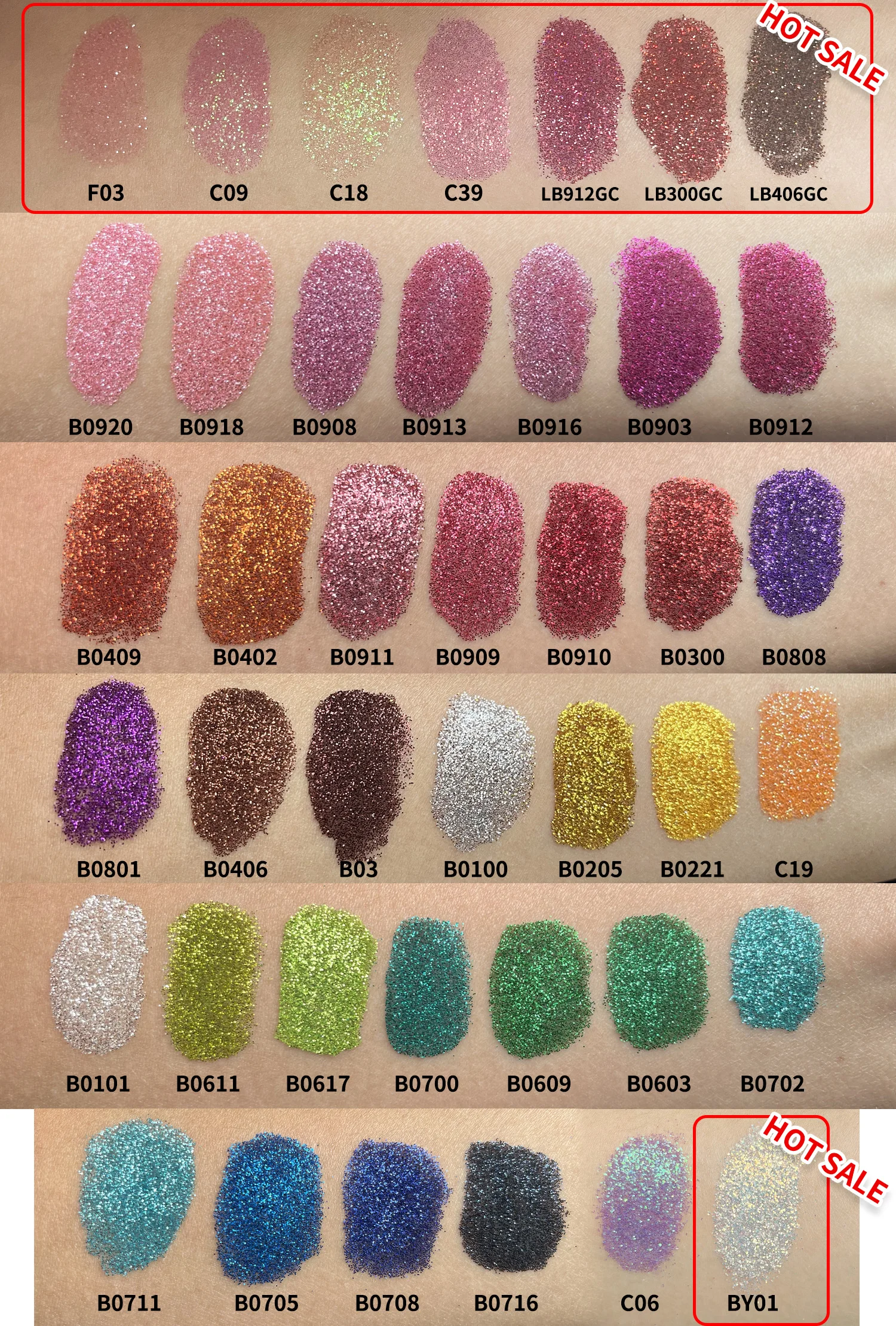 Private Label Diamond Shining Lip loose powder Lip liner Cosmetics Glitter Lip Kit