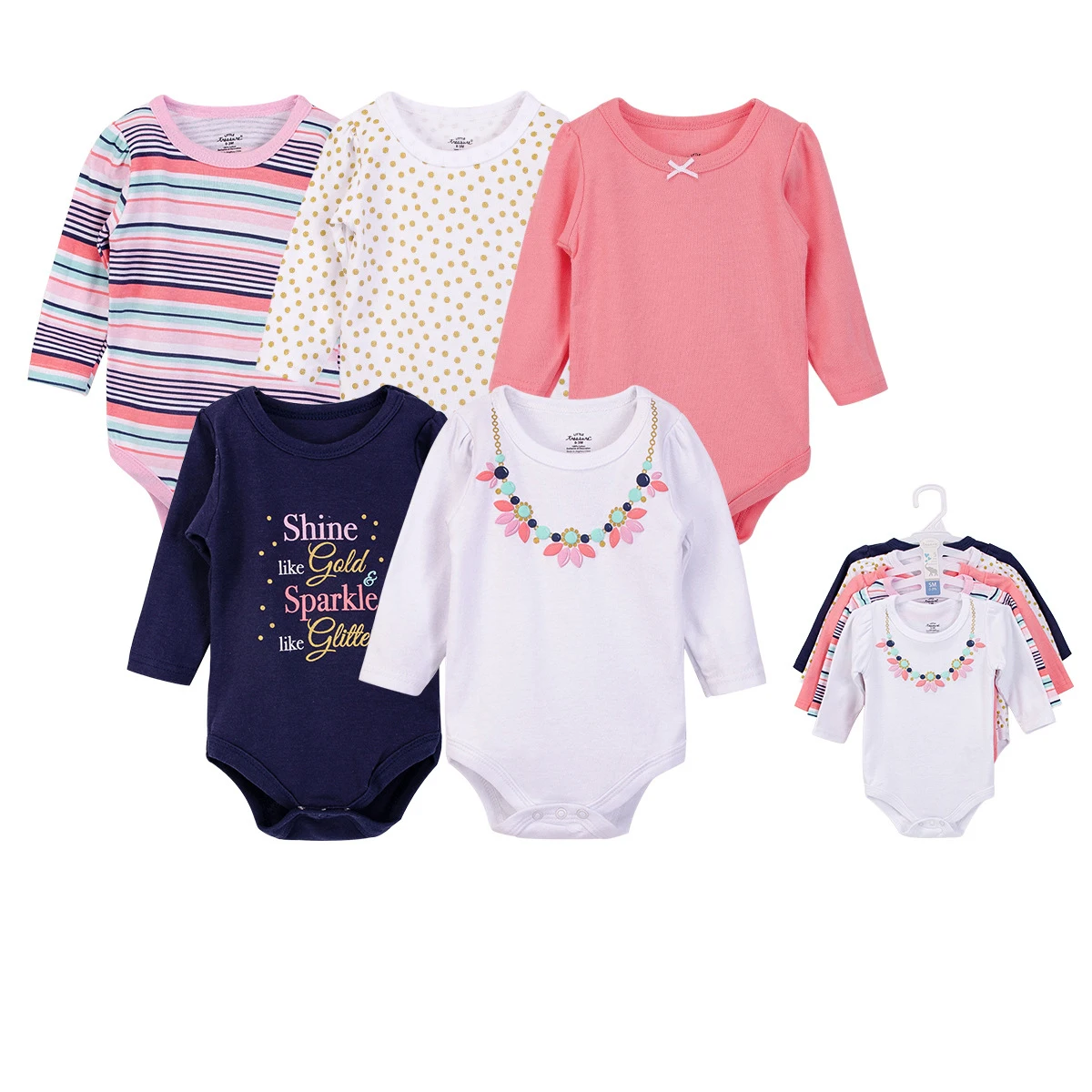 Sleeve Baby Rompers Baby Clothes Romper with Button Newborn, 100% Cotton Full Summer OEM Service Cartoon Baby Girls Pullover