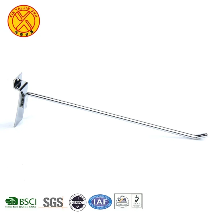 Cheapest Price Stainless Steel Metal Customized Small Ball Slatwall Hook