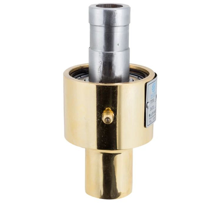 water resistant flange ball bearing rotary union rotating brass swivel joints