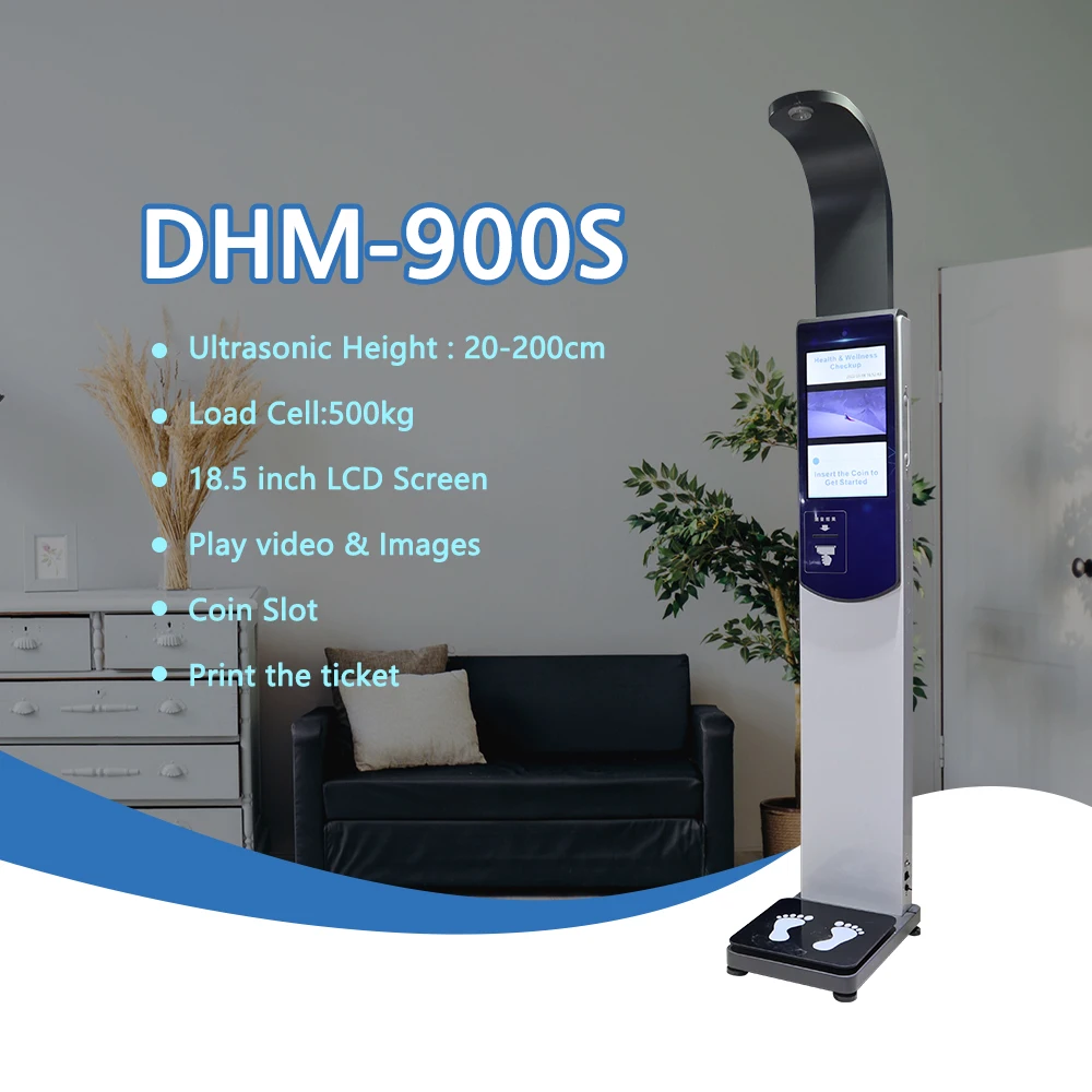 Coin weighing machine ,weight and height scale, body weight and height scale