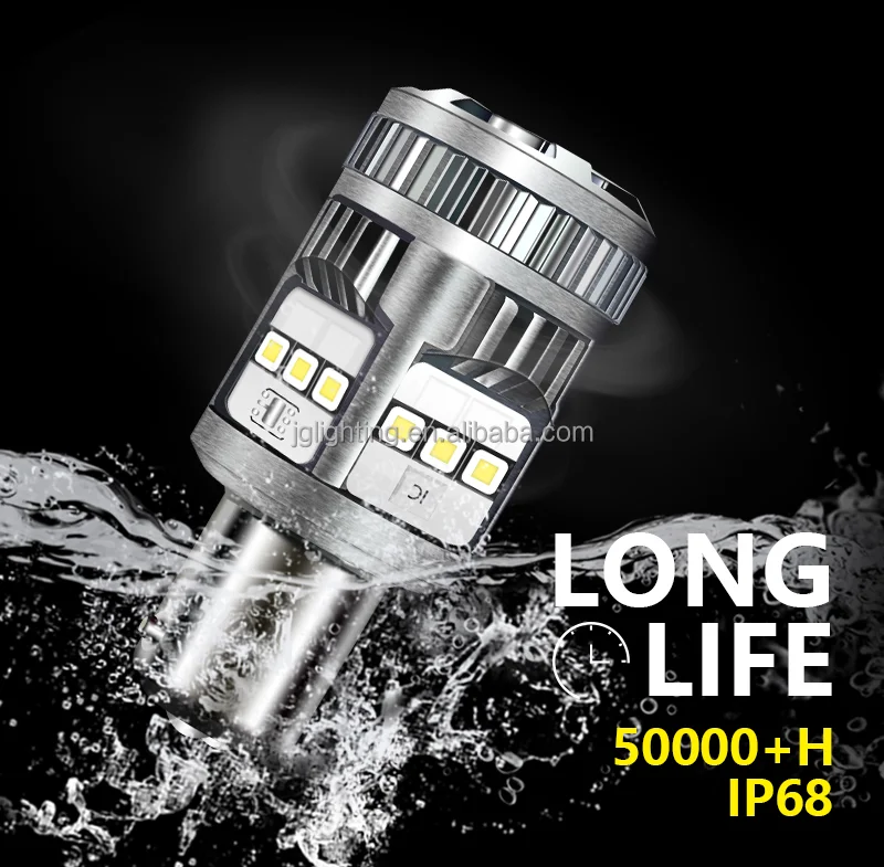 Wholesale Price Car Accessories Canbus Led Bulb  BA15S 1156 1157 BAU15S T20 7440 7443 Driving Turn Signals DRL