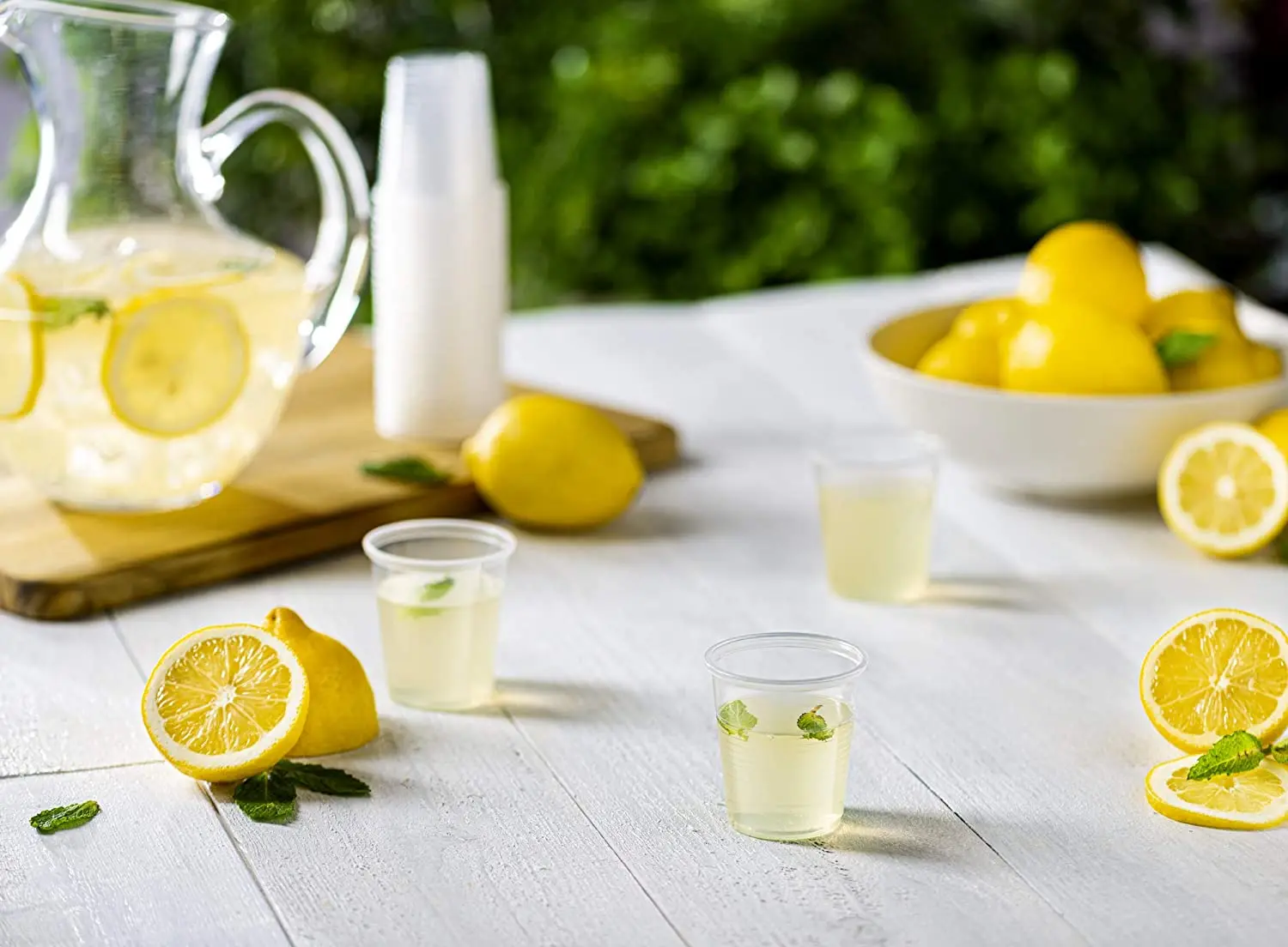 3.5 oz. Translucent Thin Wall Plastic Cold Cup Disposable PP Plastic Drinking Cups 2500/Case