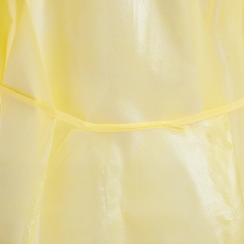 disposable isolation gown pp pe  medical protective gown isolation gown sterile surgical hospital clothes CE