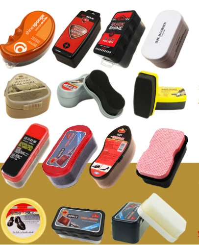 Promotion small size shoe shine sponge for hotel