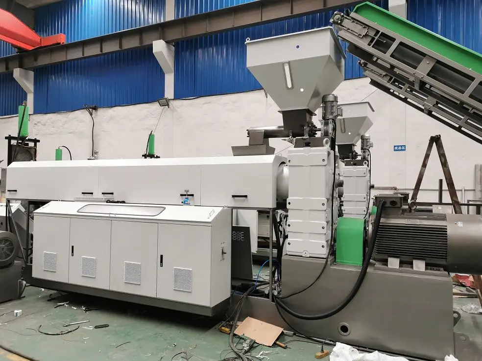 ABS PS PC PA PP PE China plastic granules pelletizer machine plastic recycling granulator