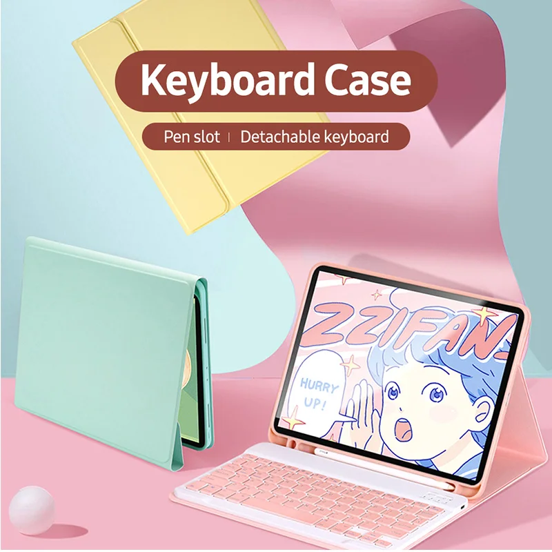  Портативный беспроводной мини-планшет Teclado с клавиатурой для Ipad Pro Air 4 11 10 9 дюймов Apple Magic Touch