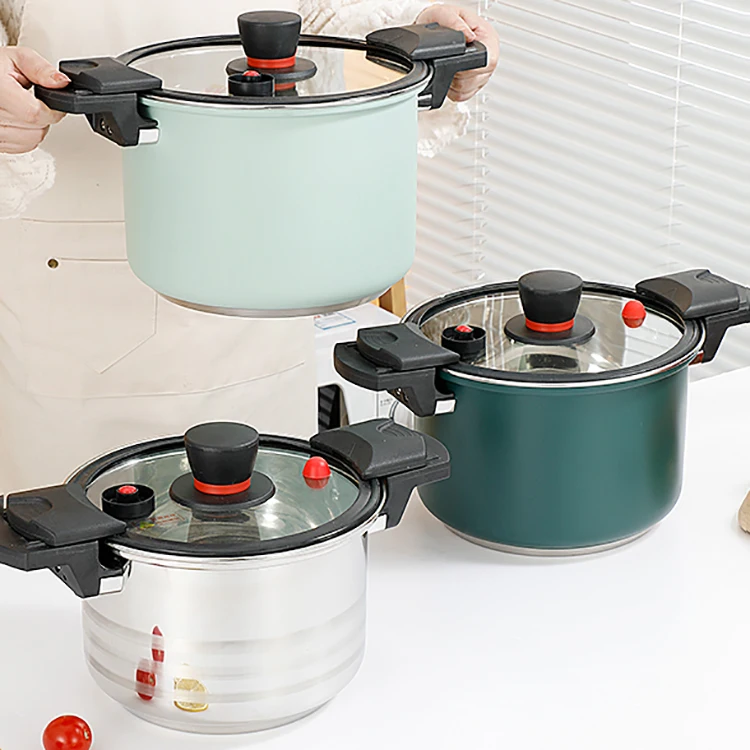 Perfect Quality Stainless Steel Multifunctional Pressure Cooker Pot Soup Pot Kitchen Cookware