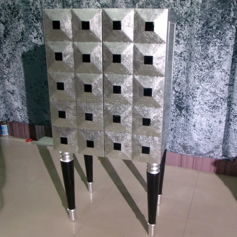 Factory price high quality funiture silver leaf gilding 16 x16 cm Italian imitation silver leaf