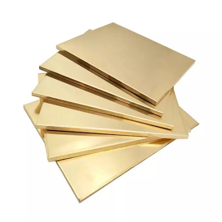 Chinese brass plate manufacturer Brass Sheet Gold Yellow Copper Brass Sheet plate