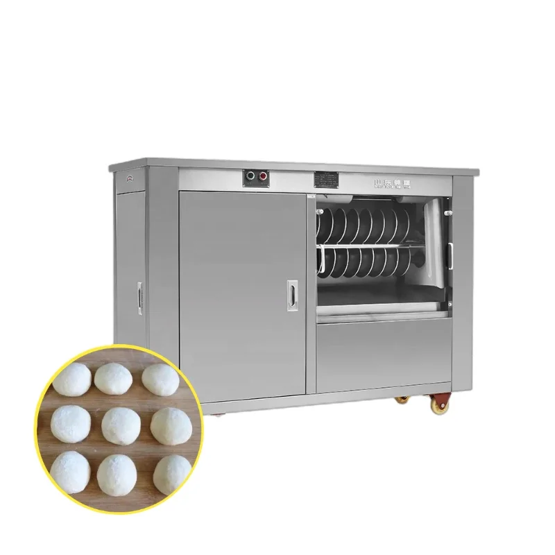automatic commercial bread/pizza/pasta dough divider rounder momo/steamed bun dough ball maker making machine
