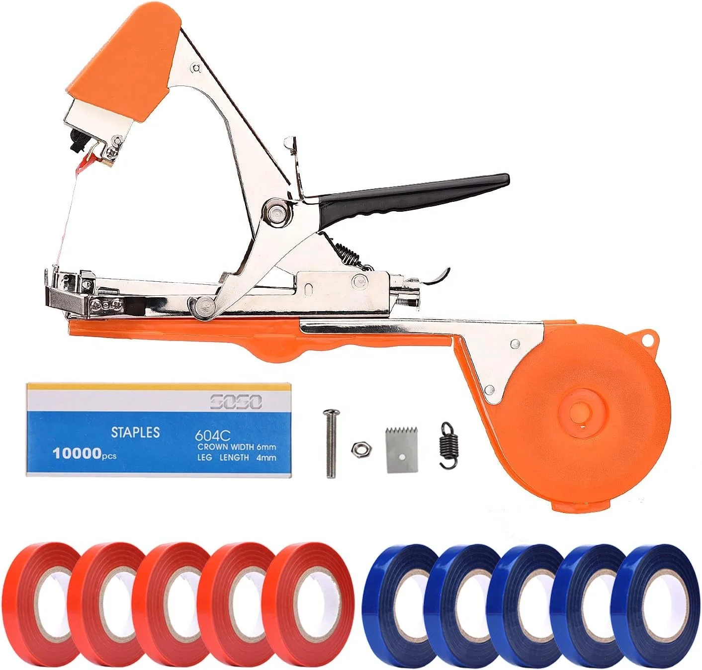 Garden Vine Tape Tool Hand Stem Strapping Binding Tape Machine Tapener Vine Tying Machine Grape Tapener