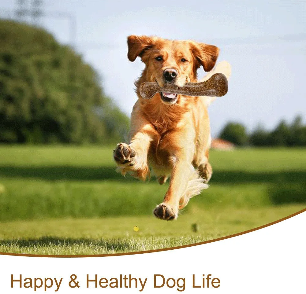 custom dog chew bones toy cleaning teeth durable nylon dog chew toy bone for aggressive chewers