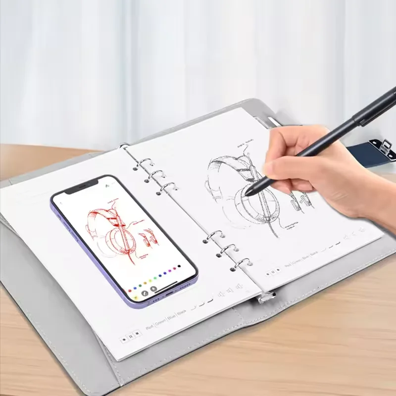 Master Ben Paper note taking digital notebook notepad digital smart sync pen like rocketbook smart book with software